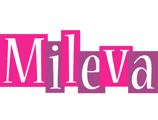 Mileva whine logo