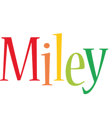 Miley birthday logo