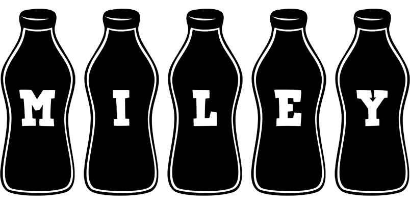 Miley bottle logo