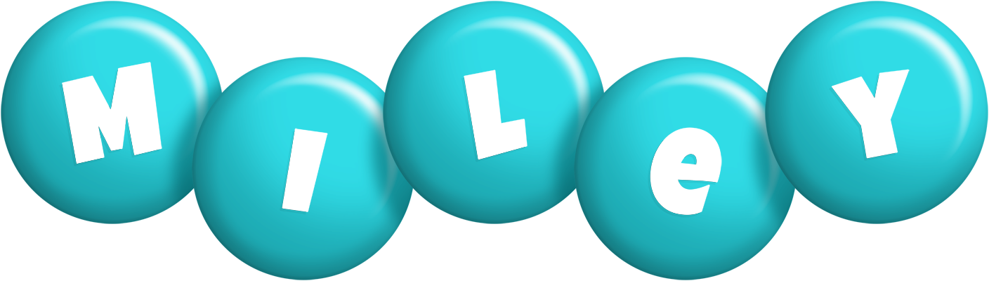 Miley candy-azur logo
