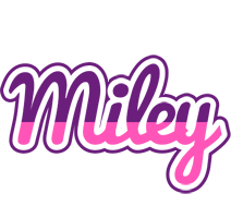 Miley cheerful logo