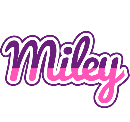 Miley cheerful logo
