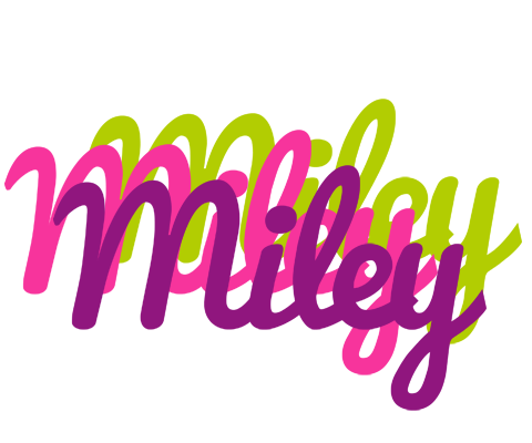Miley flowers logo