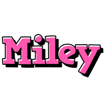 Miley girlish logo