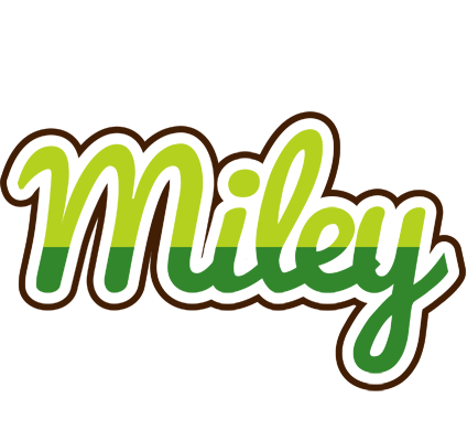 Miley golfing logo