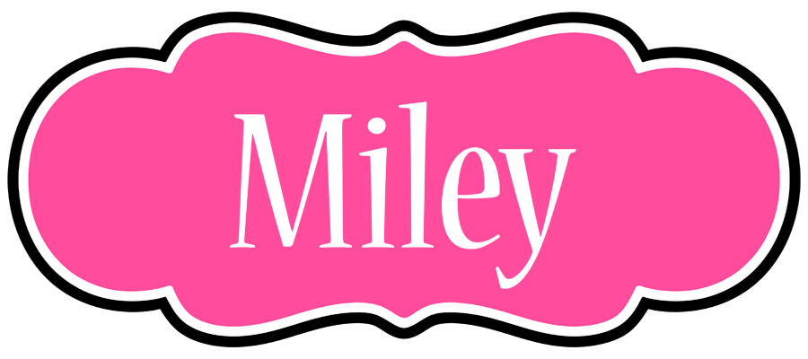 Miley invitation logo