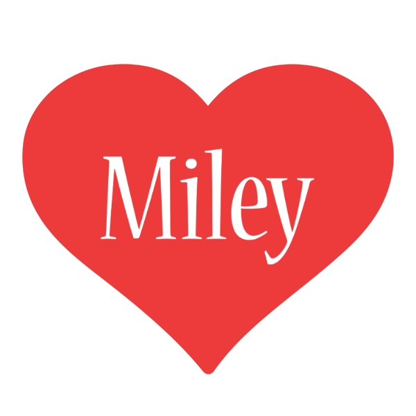 Miley love logo