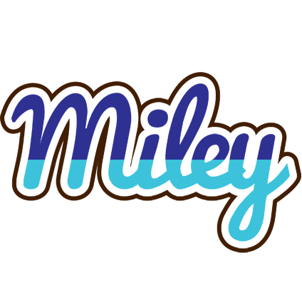 Miley raining logo