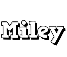 Miley snowing logo