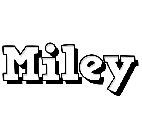 Miley snowing logo