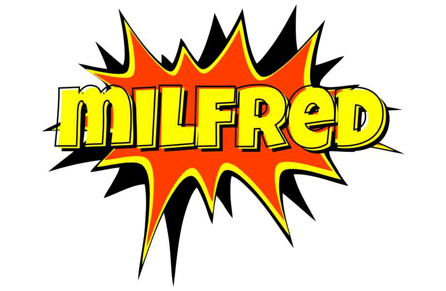 Milfred bazinga logo