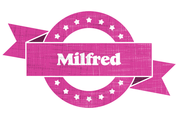 Milfred beauty logo