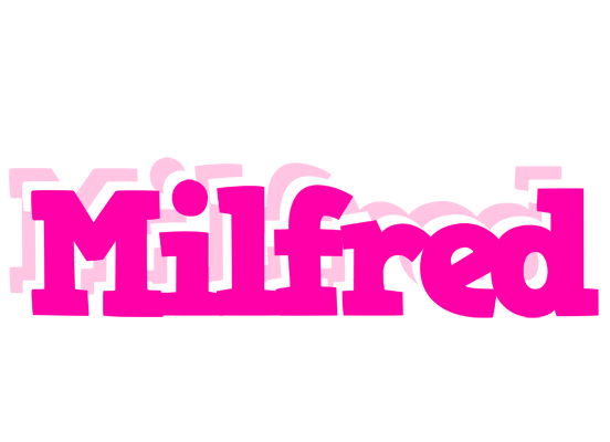 Milfred dancing logo