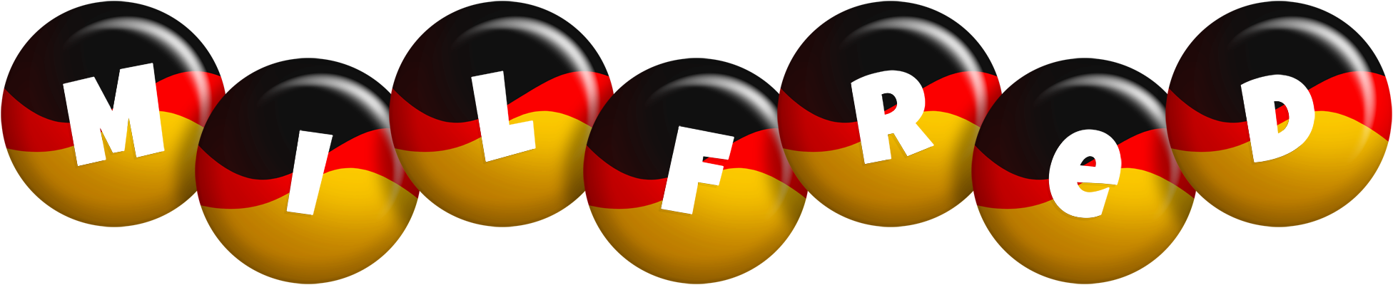 Milfred german logo