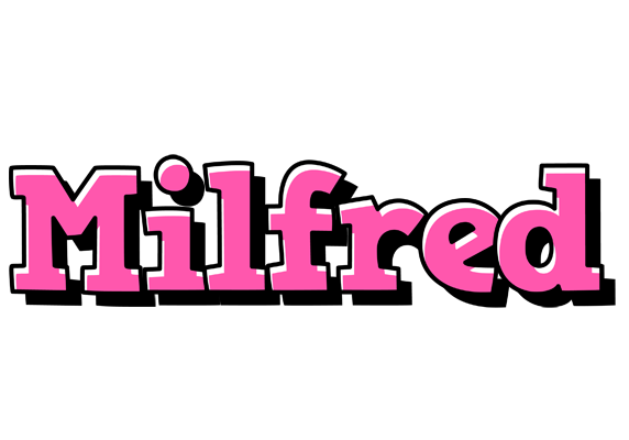 Milfred girlish logo