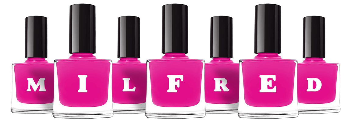 Milfred nails logo