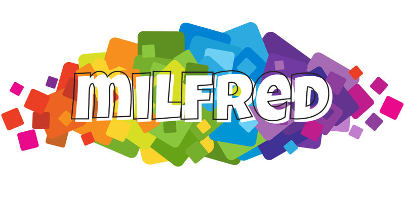 Milfred pixels logo