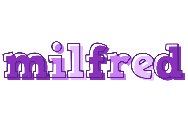 Milfred sensual logo