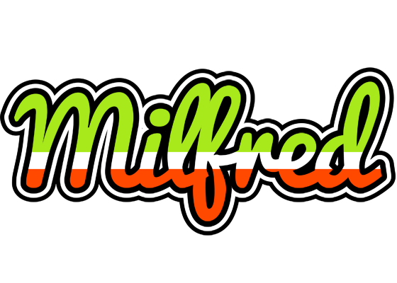 Milfred superfun logo