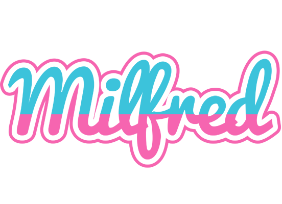 Milfred woman logo