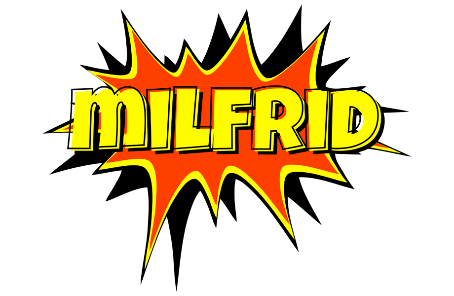 Milfrid bazinga logo