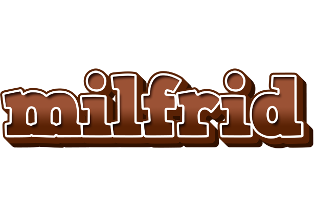 Milfrid brownie logo