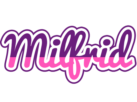 Milfrid cheerful logo