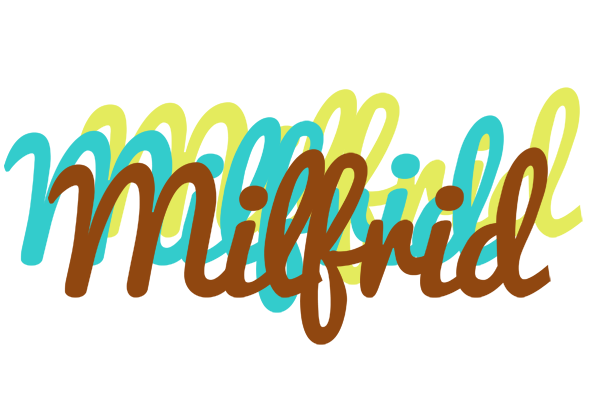 Milfrid cupcake logo