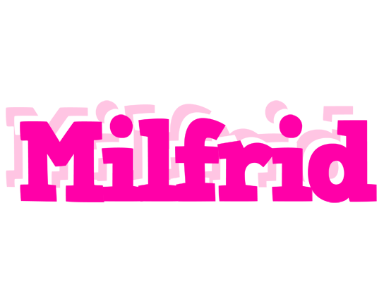 Milfrid dancing logo