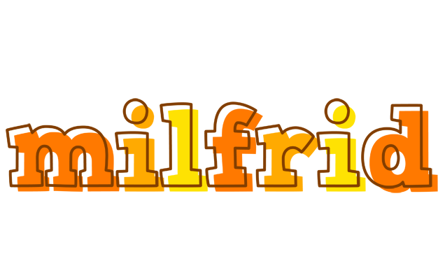 Milfrid desert logo