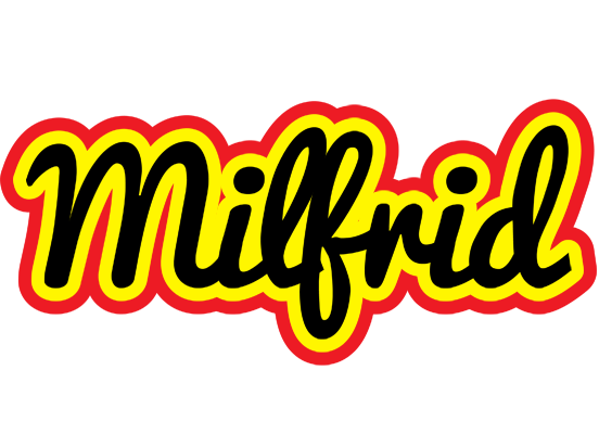 Milfrid flaming logo
