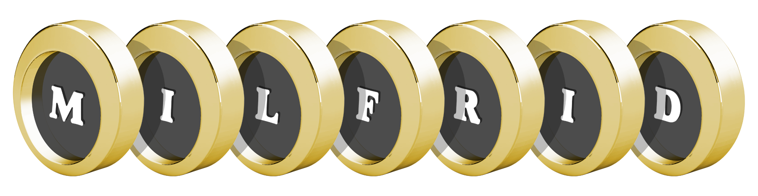 Milfrid gold logo