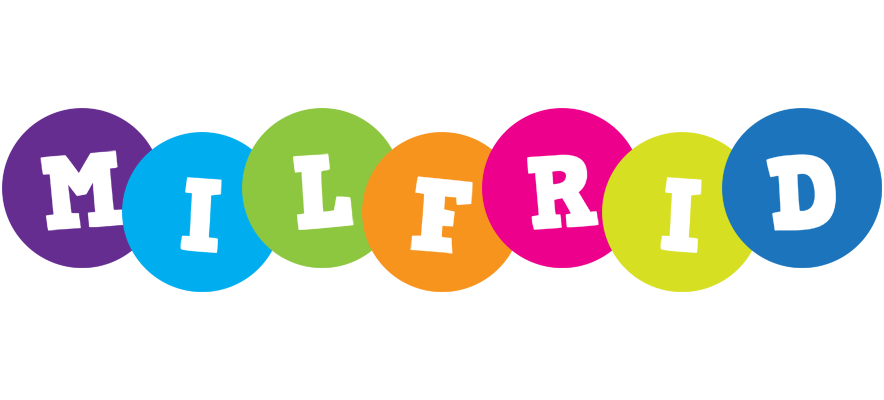Milfrid happy logo