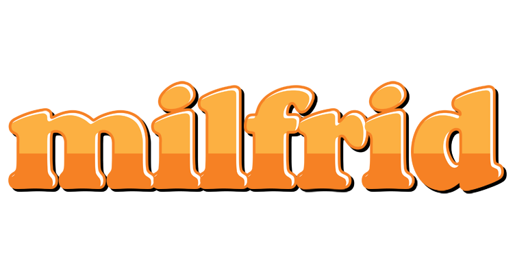 Milfrid orange logo