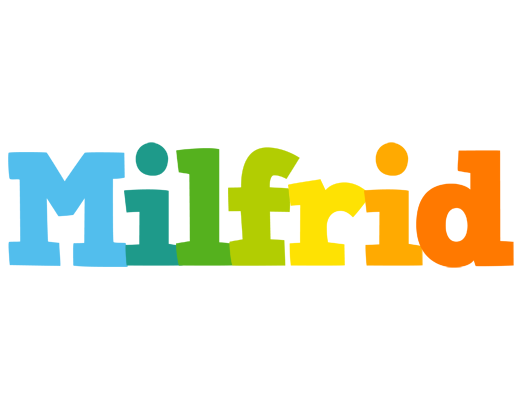 Milfrid rainbows logo