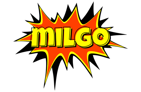 Milgo bazinga logo