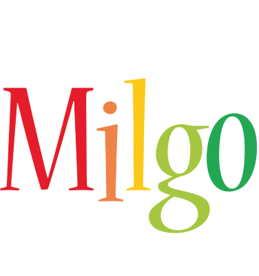 Milgo birthday logo