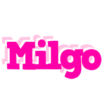 Milgo dancing logo