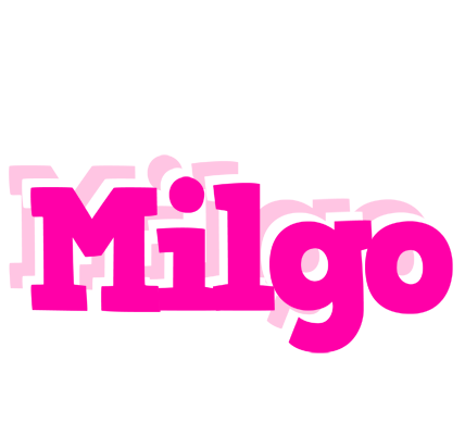 Milgo dancing logo