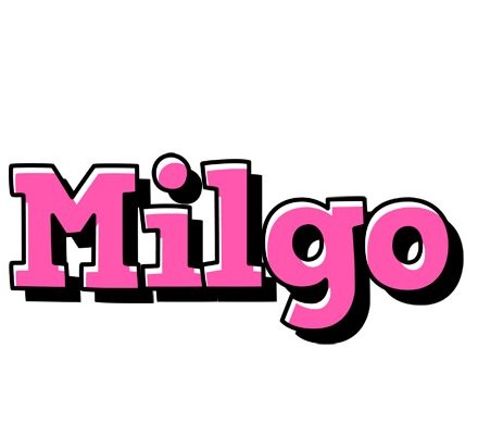 Milgo girlish logo