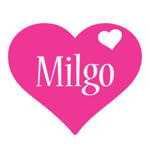 Milgo love-heart logo