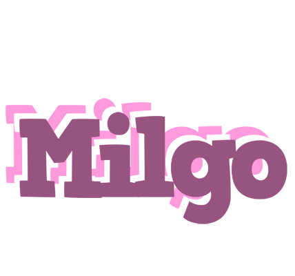 Milgo relaxing logo