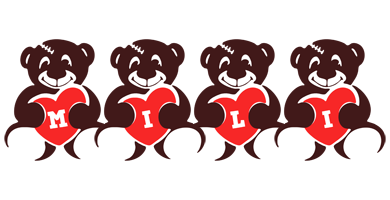 Mili bear logo