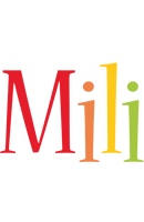Mili birthday logo
