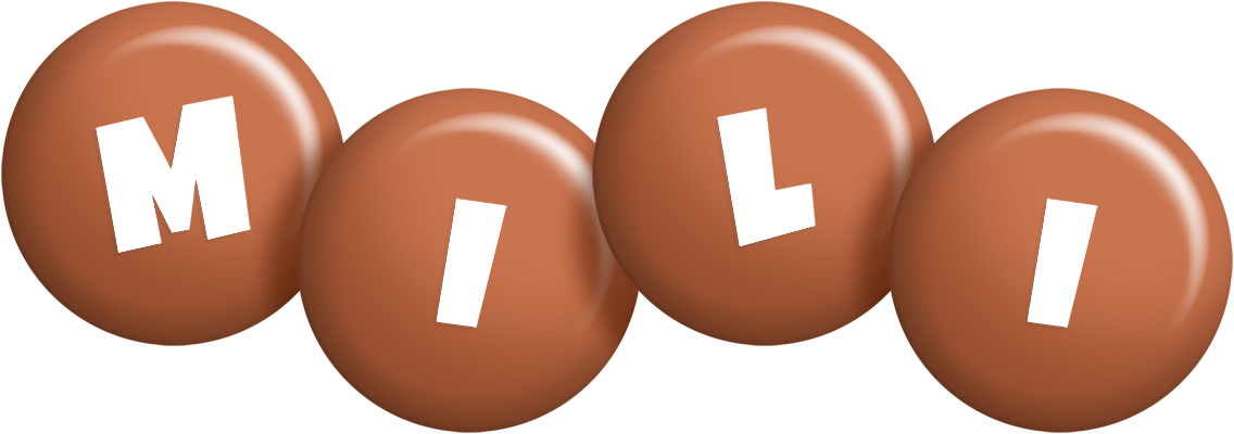 Mili candy-brown logo