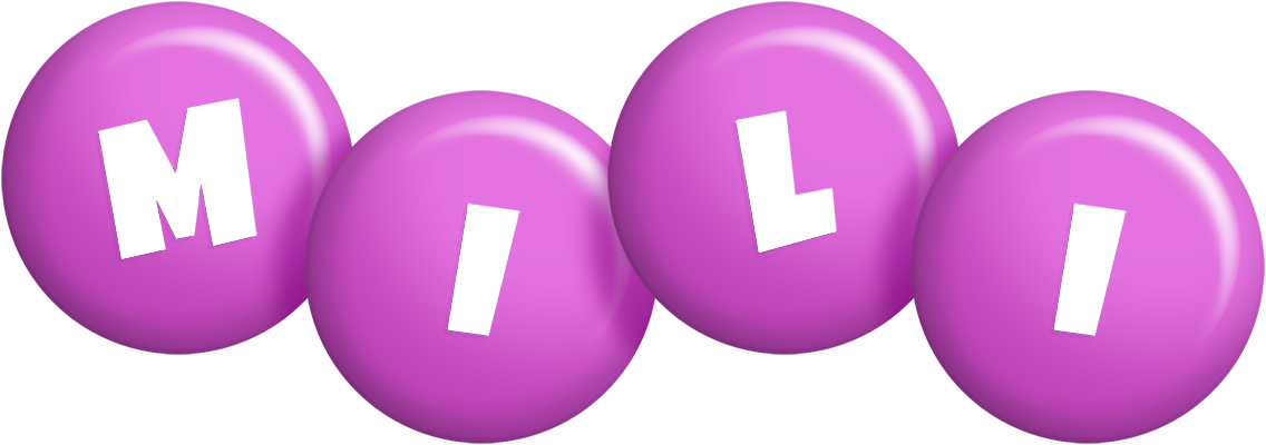 Mili candy-purple logo