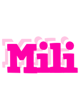 Mili dancing logo