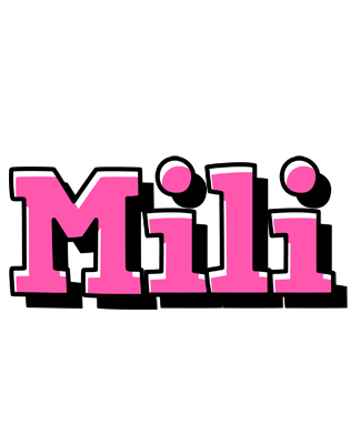 Mili girlish logo