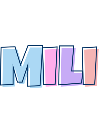 Mili pastel logo