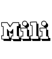 Mili snowing logo